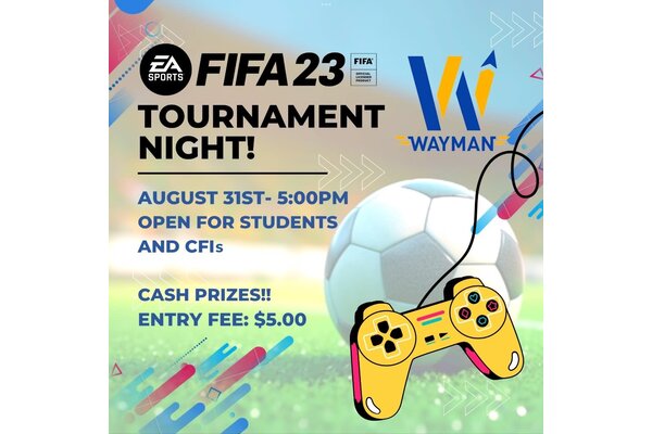 Student Leaders: FIFA Night: 31 AUG 23 5PM