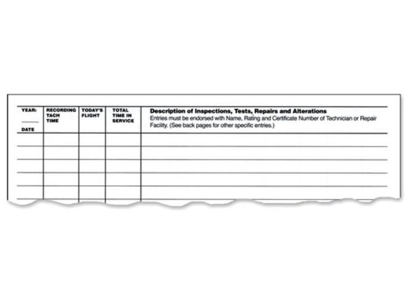 Aircraft Log Soft cover