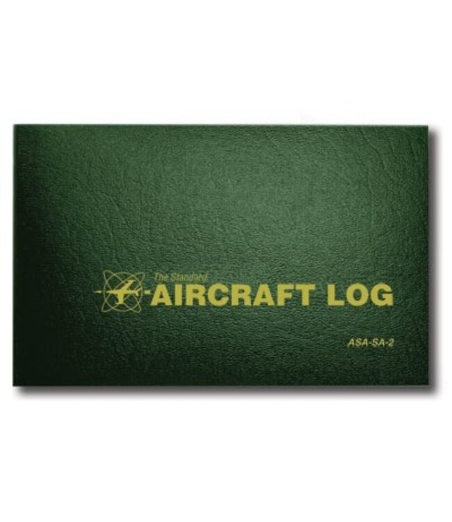 ASA Aircraft Logbook Hard Cover