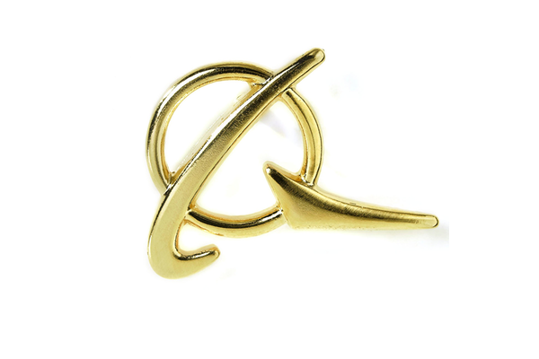 Pin: Boeing Gold Logo