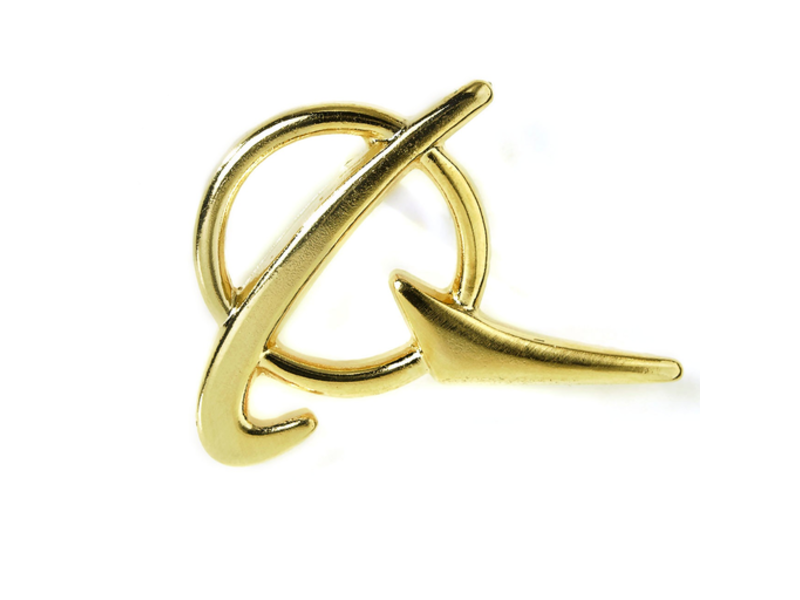 Pin: Boeing Gold Logo