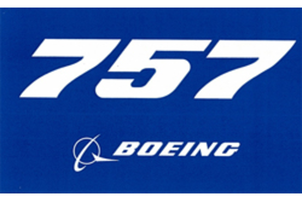 Sticker: 757 Blue