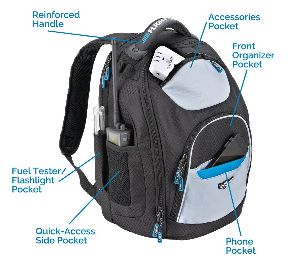 Sporty S Pilot Flight Gear Hp Tailwind Backpack Sporty S Pilot Flight Gear Hp Tailwind Backpack