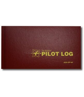 ASA Pilot Logbook Red