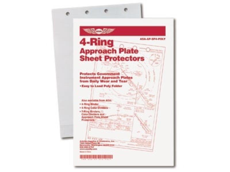 ASA NACO Approach Plate Sheet Protectors (Easy Fit)