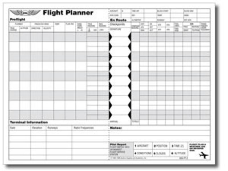 ASA Flight Planner Pad