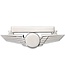Pin: Wing w/ Nametag Silver