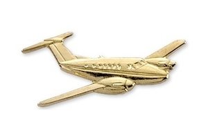Pin: King Air 200 Gold