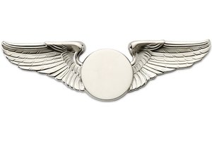 Pin: Classic Wings Silver