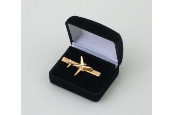 Tie Bar Boeing 737 3D Gold