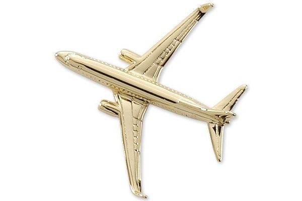 Pin: Boeing BBJ/B737-800 Gold