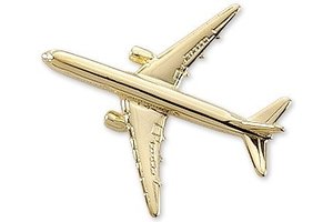 Pin: Boeing 767 Gold