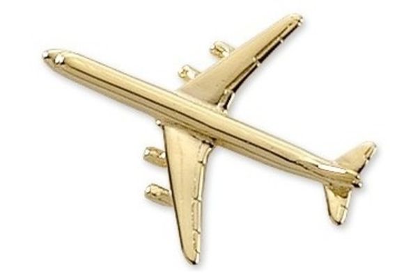 Pin: DC-8 Gold
