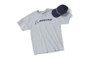 The Boeing Store Boeing Hat & T-Shirt Set