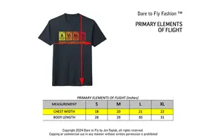 T Shirt: Primary Elements of Flight