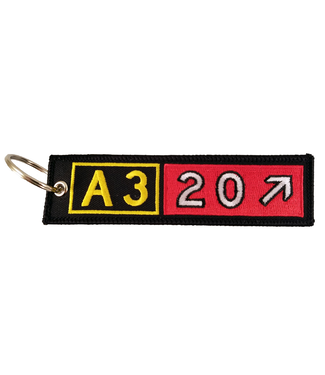 Keychain: Embroidered A320