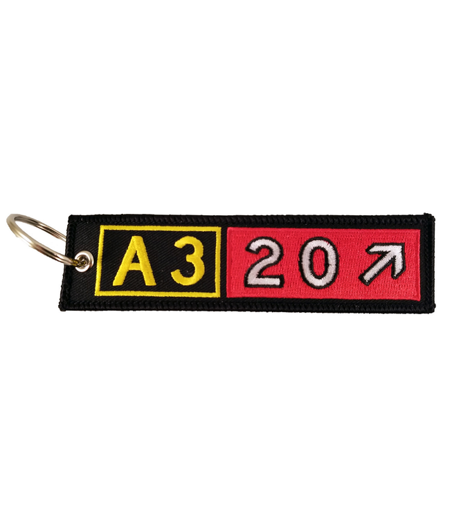 Keychain: Embroidered A320