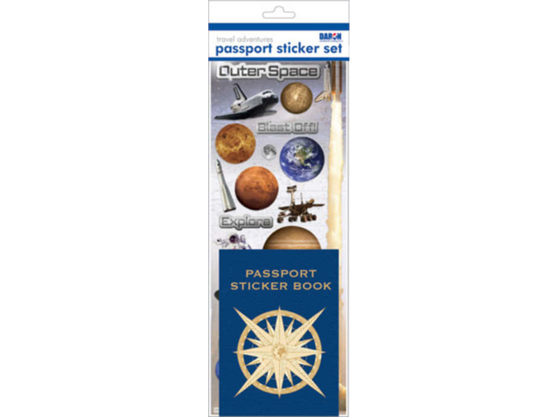 Passport Sticker Set: Outer Space