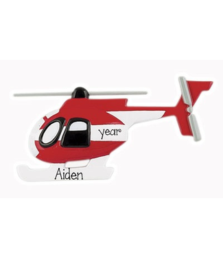 Ornament: Helicopter