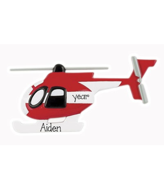 Ornament: Helicopter