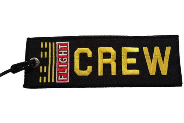 AV8R Embroidered Flight Crew Tag