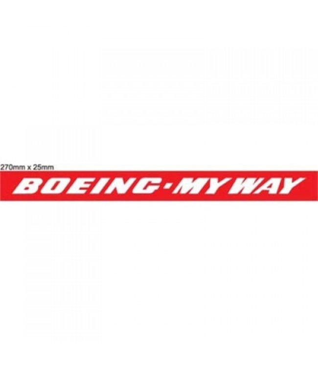 Sticker: Boeing My Way L