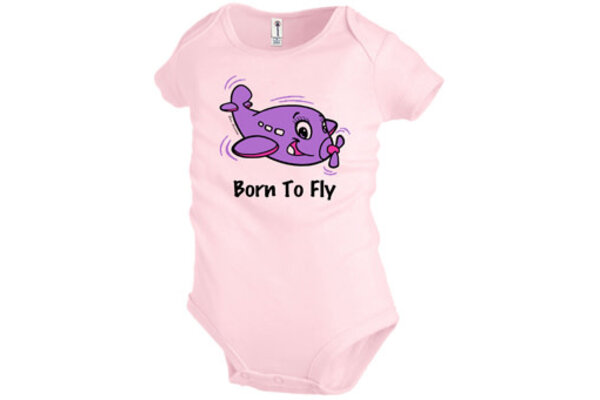 Onesie: Born to Fly, Pink