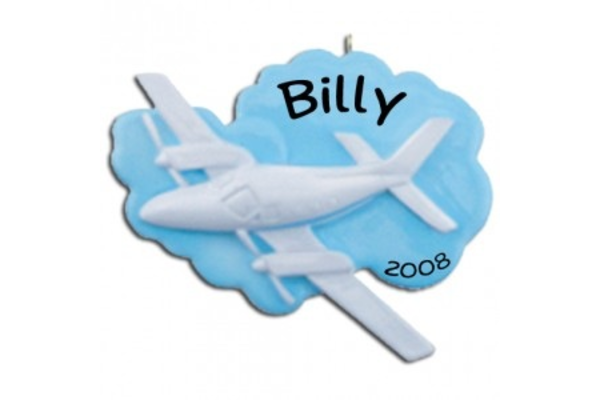 Ornament: Private Plane