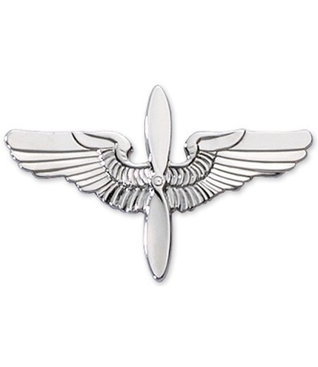 1 1/4 Propeller Wing Silver