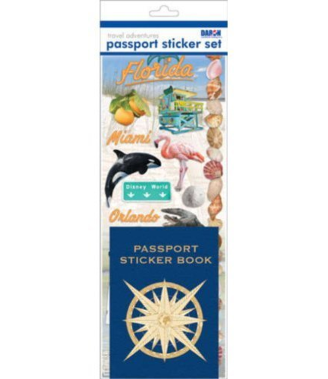 Passport Sticker Set: Florida #2