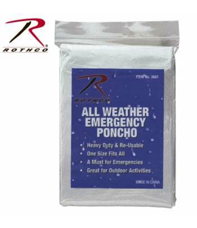 Weather Emergency Poncho