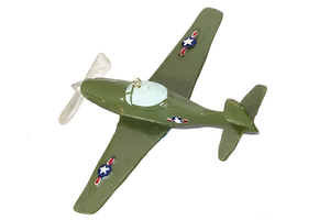 Ornament: Vintage Airplane