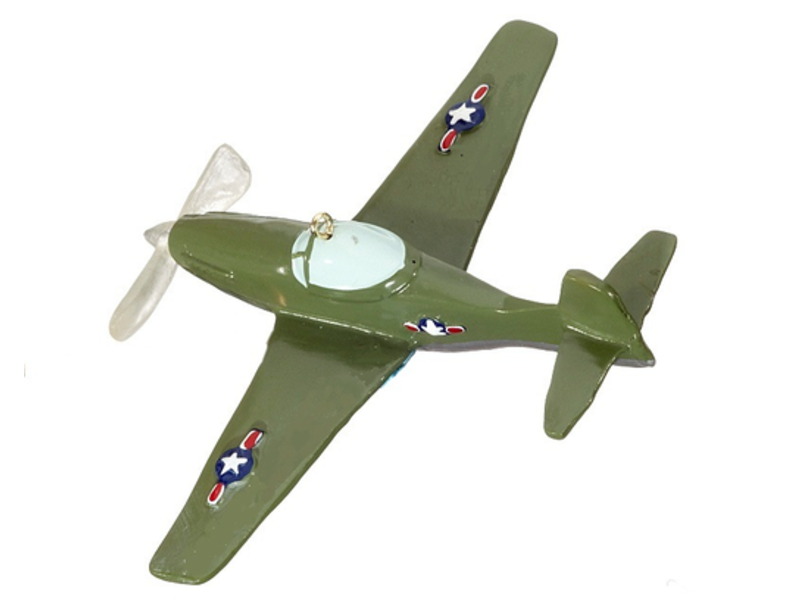Ornament: Vintage Airplane