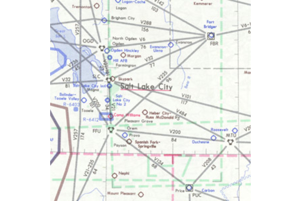 US IFR/VFR Planing Chart