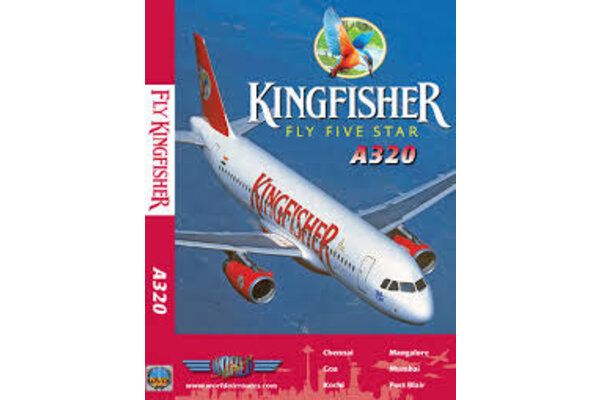 Just Planes DVD: Kingfisher A320 *outlet