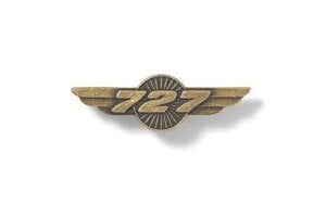 Boeing Flight Line Store Wings 727 Pin