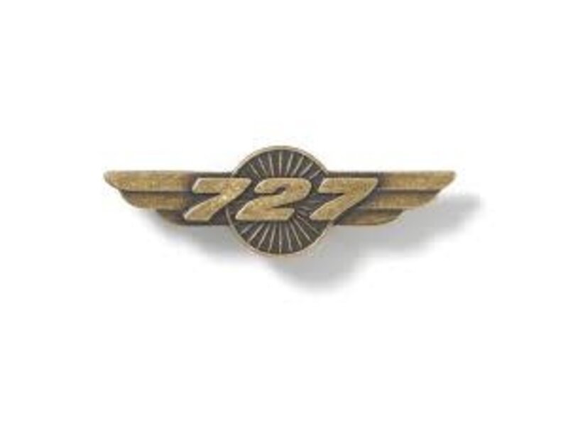 Boeing Flight Line Store Wings 727 Pin