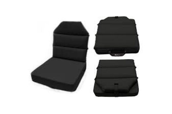 SEAT CUSHION, 3" BOTTOM, 2" BLK