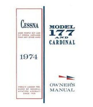 Cessna 177B 1974 Owner's Manual *Outlet