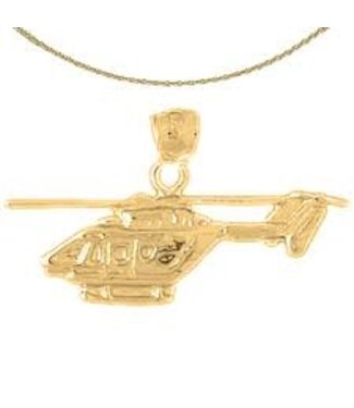 Elsie Farfan Helicopter Pendant Gold 18k *Outlet