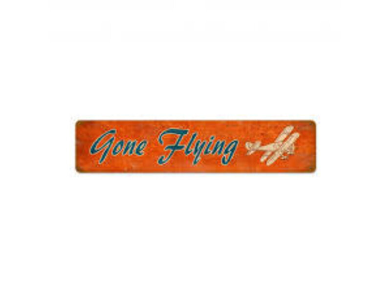 Sign: Gone Flying