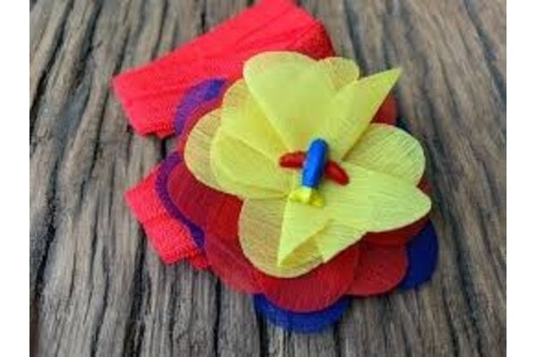 The Cylinder Shop Headband Flower with Airplane