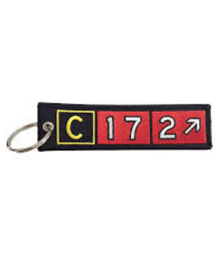 Key Chain: Embroidered C172