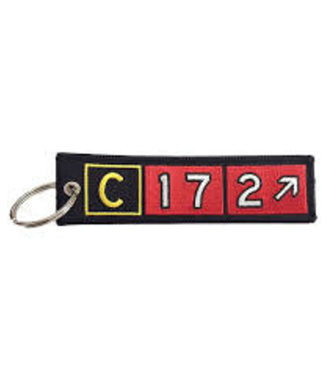 Key Chain: Embroidered C172