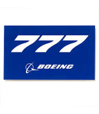 Sticker: 777 Blue