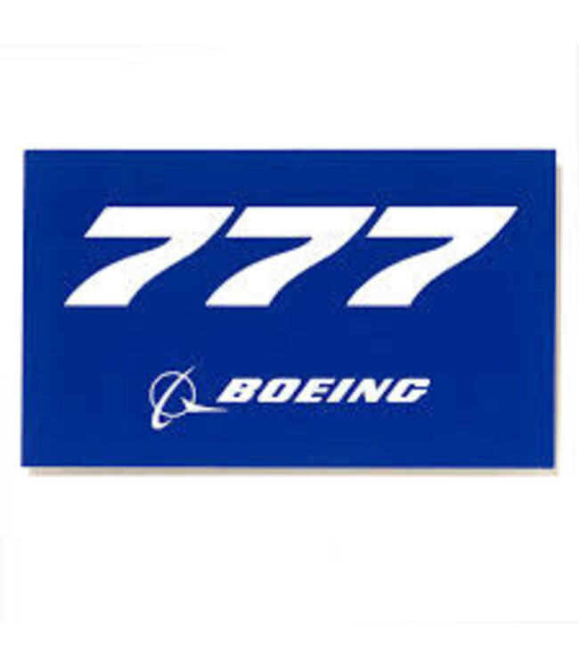 Sticker: 777 Blue