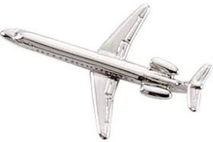 Pin: Embraer 145 Silver