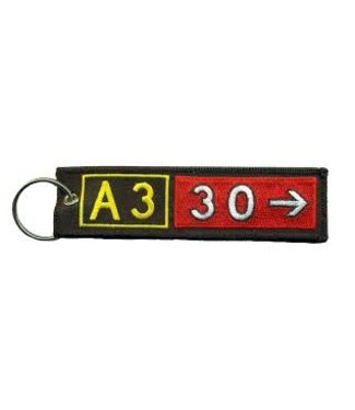 Keychain: Embroidered A330