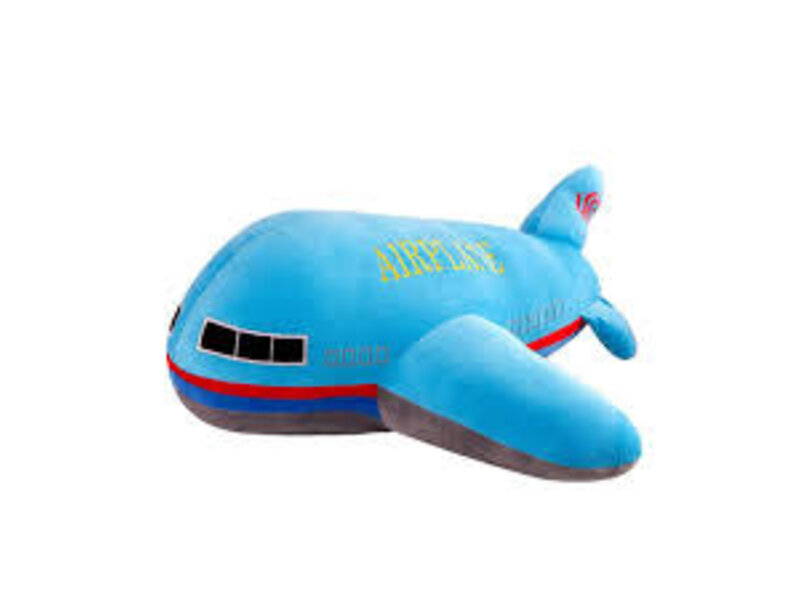 Kids: Blue Plush Airplane