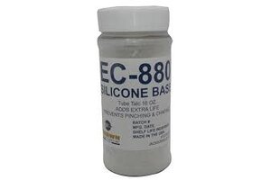 Talc: SILICONE BASE TUBE TALC, 16 OZ , EC-880